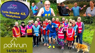 CYCLE ROUTE 43 YSTALYFERA PARKRUN  COURSE ROUTE AND VLOG [upl. by Pierce748]