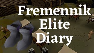 Fremennik Elite Diary Guide [upl. by Summer]