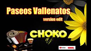 Paseos Vallenatos edit versiones grabado en digital studio choko dj [upl. by Littell]