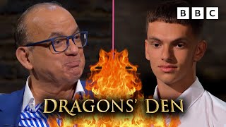 18YearOld Entrepreneur WOWS Dragons  Dragons Den  BBC [upl. by Stannfield]