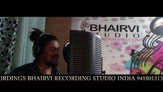 MERA BHOLA HAI BHANDARI MAKING  HANSRAJ RAGHUWANSHI  BHAIRVI STUDIO [upl. by Flatto]