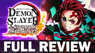 Demon Slayer Hinokami Chronicles  Game Review PS4PS5XBOXPC [upl. by Jaqitsch]