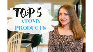 TOP 5 ATOMY PRODUCTS Atomy products review  Atomy musthave products Korean health and beauty [upl. by Eerised]