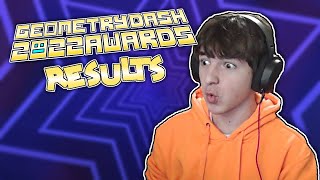 Geometry Dash 2022 Awards Results REACTION [upl. by Lavicrep532]