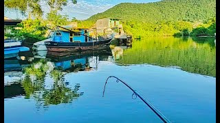 PESCARIA DE TAINHA NO CANAL DE UBATUBA 2020 [upl. by Johen]