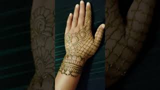 New stylish mehndi design  Simple mehndi design  Arabic mehndi design [upl. by Hanad]