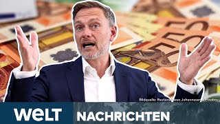 HAUSHALT Schuldenbremse bleibt angezogen Trotzdem große Kritik an Finanzminister Lindner  STREAM [upl. by Hyatt]