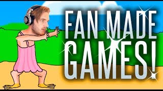 I PLAY FAN MADE GAMES  PewDuckPie PewDie Flap [upl. by Annaira709]