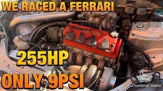 SLEEPER D16 VTEC TURBO SURPRISES FERRARI D16Y8 [upl. by Annabella]