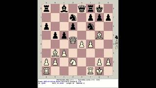 Warmerdam Max vs De Kraker Lena  Netherlands Chess Open U14 2013 Borne [upl. by Elrebma]