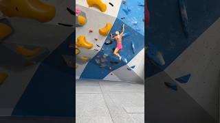 3 Finger Catch 🤪 climbing indoorclimbing climbingnation bouldering [upl. by Glad]