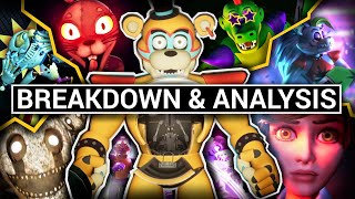 FNAF Security Breach New Trailer  The Full Analysis Five nights at Freddys Security Breach [upl. by Ellehcam]