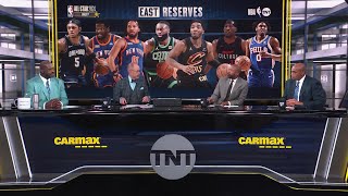 NBA AllStar 2024 Reserves Revealed East  Inside the NBA [upl. by Wight]