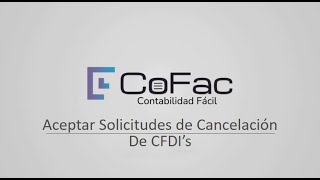 Acepta o rechaza una solicitud de cancelación de CFDI 40 [upl. by Hendrik]