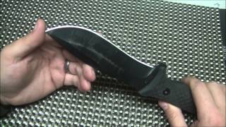 Schrade SCHF26 Knife Review [upl. by Maxa]