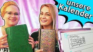 Wir zeigen euch unsere Kalender Back to School  Planer Haul amp Bullet Journal Ideen [upl. by Mungo327]