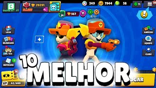 ROUBADO DEMAIS  O MELHOR BRAWLER DO BRAWL STARS 🏆 na minha opinião [upl. by Lunna]