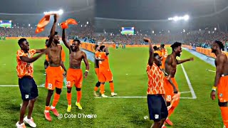 Ivorian celebration after trashing Senegal out of AFCON 2024 [upl. by Liagiba288]