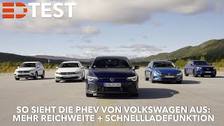 Die PHEV Zukunft von Volkswagen Mehr Reichweite und Schnellladefähigkeit  Electric Drive News [upl. by Ralina]