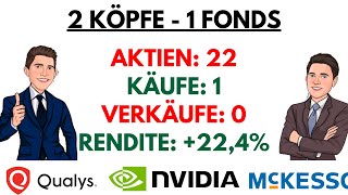 Die neusten Veränderungen in unserem Fonds  2 Köpfe  1 Fonds [upl. by Otirecul]