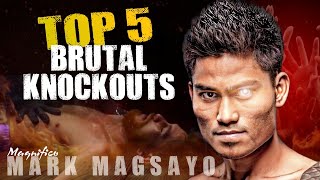 🥊TOP 5 Brutal Knockouts Ph vs MexMark Magnifico Magsayo Full Fight Knockout Highlights [upl. by Mauve]