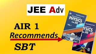 MRIDUL AGARWAL Rank1 In JEE Advanced Exam2021 recommends SBT for Physics  best book for IIT [upl. by Luapnhoj]