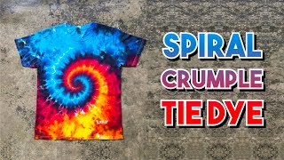 Spiral x Crumple Tie Dye  Tali at Kulay [upl. by Asabi]