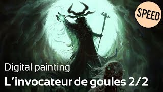 Je peins une invocation de goules dégueulasses en digital painting 22 [upl. by Aicineohp]