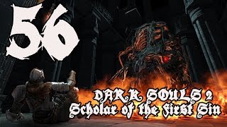 Dark Souls 2 Scholar of the First Sin  Walkthrough Part 56 Elana the Squalid Queen [upl. by Anetta878]