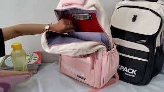 Tas Ransel Sekolah Anak Perempuan SD SMP Remaja Model Korea [upl. by Yenaj]