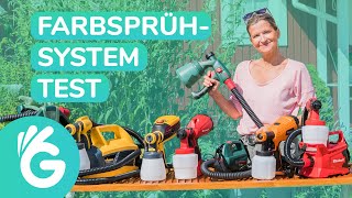 Farbsprühsystem Test – 7 Farbsprühgeräte im Vergleich [upl. by Aynotahs]