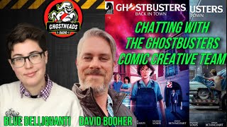 GHOSTBUSTERS BACK IN TOWN  Blue Delliquanti David Booher Interview [upl. by Hardner]