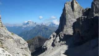 Mulaz  Rifugio Volpi da Falcade  Settembre 2012 [upl. by Calloway]