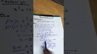 Factorize the cubic polynomial x3 13x2 32x  20 [upl. by Emelin]