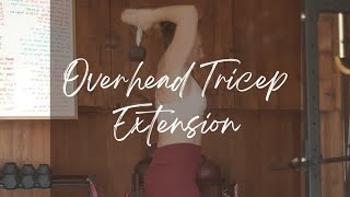 Overhead Tricep Extension [upl. by Jehias953]