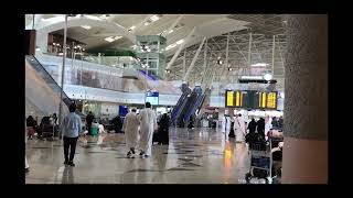 Jeddah airport and airport station review Haramain train and airport king AbdulAziz Airport [upl. by Davison]