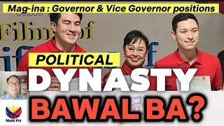 Eleksyon 2025  Vilma Santos magtatayo ng political dynasty Bawal ba [upl. by Etnoj]