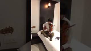 The Chainsmokers Closer X Kabira  Violin Mashup  WalkingViolinist Aneesh Vidyashankar ft Monjyoti [upl. by Careaga]