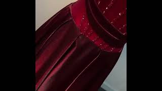 Elegant Burgundy Beading Prom Dresses [upl. by Duester134]