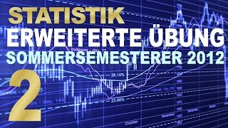 StatistikÜbung erweiterter Kurs  2 Video [upl. by Nicholle73]