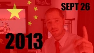 Whats happening in China  27th Sept 2013 [upl. by Hanan]