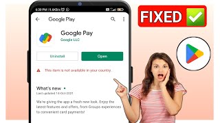 Comment réparer cet élément nest pas disponible dans votre pays sur Google Play Store [upl. by Payton]