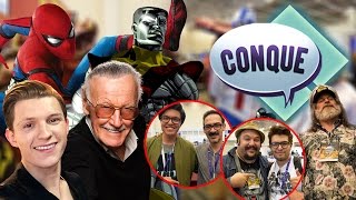 CONQUE 2017  ¡STAN LEE TOM HOLLAND COLOSSUS Y MÁS [upl. by Sonitnatsnok]