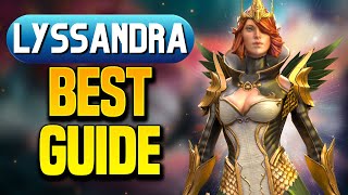 LYSSANDRA  BEST BUILD FOR RAIDS QUEEN OF SPEED [upl. by Jennie718]