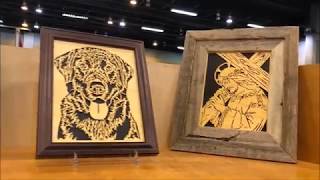 2018 Atlanta Woodworking Show Sights and Sounds [upl. by Aenel]