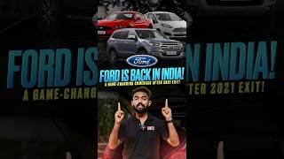 അങ്ങനെ Ford തിരിച്ചെത്തുന്നു 😍 ford shorts [upl. by Asilrak]