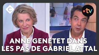 Éducation  Anne Genetet dans les pas de Gabriel Attal  L’édito de Patrick Cohen  C à vous [upl. by Neelsaj968]