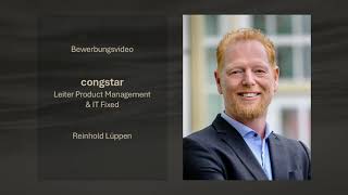 Congstar Bewerbung Reinhold Lueppen [upl. by Nishi729]