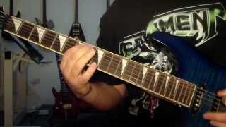 God Dethroned  The Lair of the White Worm guitar cover [upl. by Tobi158]