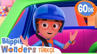 Canavar Kamyonlar 👾 Blippi Türkçe  Çocuklar için Eğitici Videolar [upl. by Corney675]